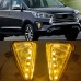 Светодиодные дневные ходовые огни Toyota Innova, Желтый