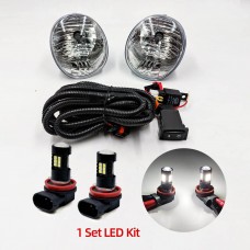 Противотуманные Фары Toyota Avalon Es Rav4 4runner Abs + Led Белый/tеплый Белый (Светодиодный комплект)