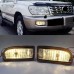 Противотуманные фары для Toyota Land Cruiser 100 белого