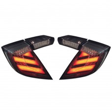 Фонарь Задний Drl + Сигнал Поворота + Тормоз для Honda Civic Красный Светодиодный