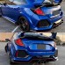 Задний фонарь для Honda Civic красного цвета из АБС со 