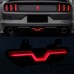 Задняя противотуманная фара Ford Mustang красного цвета