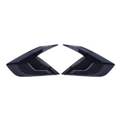Задние фонари Honda Civic красного цвета, LED, ABS