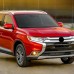 Противотуманная фара рамка для Mitsubishi Outlander бел