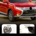 Противотуманная фара рамка для Mitsubishi Outlander бел