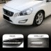 Дневные ходовые огни для Volvo S60, белый светодиодный 
