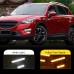 Дневные фары Mazda CX-5 с сигнальными лампами, белого ц