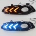 Крышка DRL Противотуманных фар Honda HR-V Белого цвета 