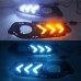 Крышка DRL Противотуманных фар Honda HR-V Белого цвета 