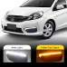 Светодиодные дневные ходовые огни для Honda Brio - Белы