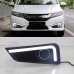 Дневные ходовые огни Honda City, светодиодные, белого ц