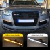 Светодиодные дневные ходовые огни для Audi Q7, белый цв