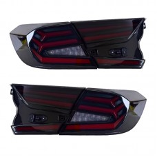 Задняя Фара для Honda Accord: Обновленное Led Освещение. (Для Honda Accord 10 почерневший) 