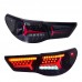Задние фары Toyota Reiz Mark X 2010-2013. Прозрачный св