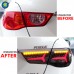 Задние фары Toyota Reiz Mark X 2010-2013. Прозрачный св