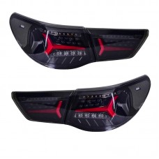 Задние Фары Toyota Reiz Mark X 2010-2013. Прозрачный Светодиодный Свет. 