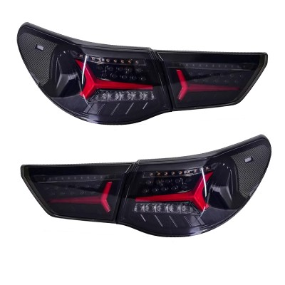 Задние фары Toyota Reiz Mark X 2010-2013. Прозрачный св