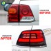 Задние фонари Toyota Land Cruiser 200 LC200, светодиодн