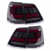 Задние фонари Toyota Land Cruiser 200 LC200, светодиодн