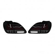 Светодиодные Задние Фары Lexus RX300 Черные, Обновляемые с Поворотниками, 1998-2003 гг.
 
