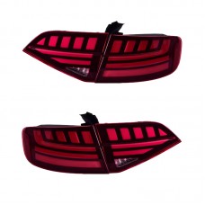 Задние Фонари Audi A4 A4l B8 2009-2012 Taillamp Прозрачный Led 