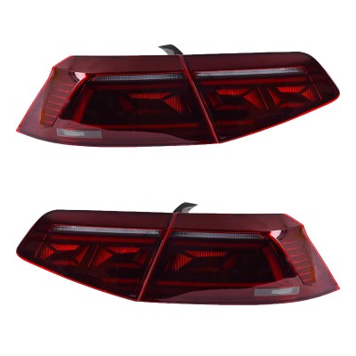 Задний фонарь Volkswagen Passat B8 2016-2019, LED, проз