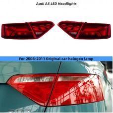 Задние Фонари Audi A5 S5 Rs5 2008-2016 Led Plug And Play Стильные Модернизированные Аксессуары. 