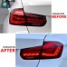 Задние фары BMW 3 серии F30/F35 340i LCI 2013-2018, све