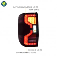 Задние Фонари Ford Ranger T9 Led Прозрачного Цвета 