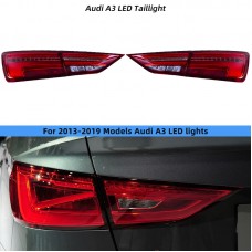 Задний светодиодный фонарь Audi A3 8V 2013-2020, прозрачный, улучшите освещение!
 