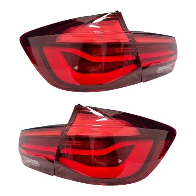 Светодиодные задние фонари BMW 3 серии F31, прозрачный.