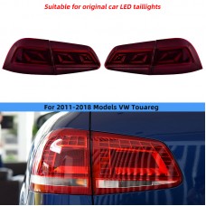 Задний Фонарь Volkswagen Touareg Красного Цвета, с Led-подсветкой. (Совместим с оригинальным автомобильным задним фонарем, светодиодная версия) 