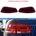 Задний фонарь Volkswagen Touareg красного цвета, с LED-