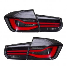 Фонарь Задний Bmw F30 Красного Цвета, Высокого Качества (Для BMW 3 серии F30 F35 почерневший) 