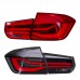 Задние фары BMW 3 серии F30 F35 в дымчатом цвете