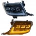 Фары передние для Toyota Hilux VIGO 2012-2014, DRL, в с