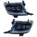 Фары передние для Toyota Hilux VIGO 2012-2014, DRL, в с