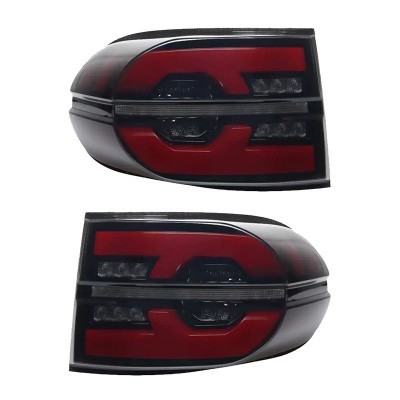 Задние фары Toyota FJ Cruiser LED светодиодные, прозрач