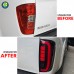 Задние светодиодные фонари для Nissan Navara - прозрачн