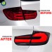 Задние фонари BMW F31 2013-2019. Прозрачный цвет. Идеал