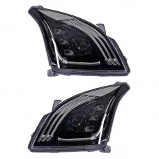 Передняя Фара Toyota Prado Land Cruiser, Обновляемая Светодиодная, Идеально Подходит для Fj 2003-2009. 