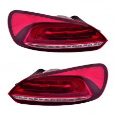 Задний Фонарь Volkswagen Scirocco Led Прозрачный, Модернизированный. 