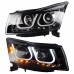 Фары Chevrolet Cruze 2009-2014, LED, динамические ходов