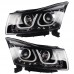 Фары Chevrolet Cruze 2009-2014, LED, динамические ходов