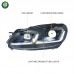 Фары LED для Volkswagen Golf 6/7 R20, модернизированные