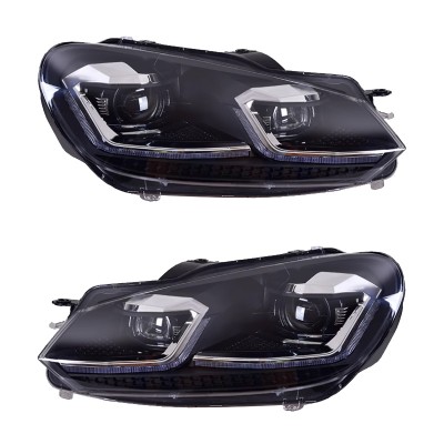 Фары LED для Volkswagen Golf 6/7 R20, модернизированные