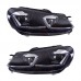 Фары LED для Volkswagen Golf 6/7 R20, модернизированные