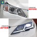 Светодиодные фары для Toyota Mark X Reiz 2010-2013, улу