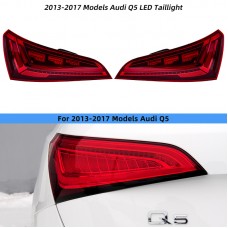Фонари Задние для Audi Q5 2009-2017, Прозрачный. Улучшите Свет в Стиле Audi. (2013-2017 год) 