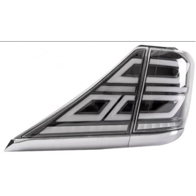 Задние фары Toyota Alphard 2007-2013, прозрачный светил